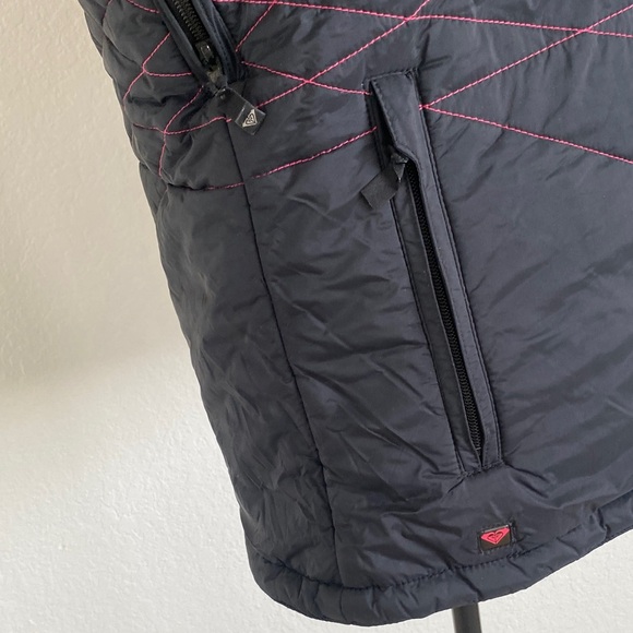 Roxy Black Snowboard/Ski Jacket with removable Hood - Picture 3 of 16